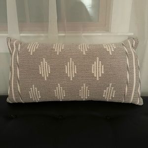 Boho lumbar pillow
